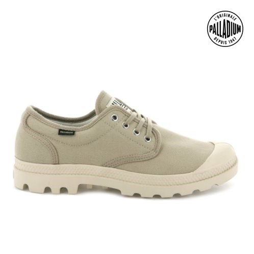 Dámské Oxfordky Palladium Pampa OX Originale Olivy Zelené | CZ DFZ-97R